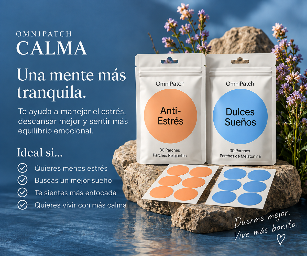 OmniPatch Calma: Anti-Estrés y Dulces Sueños