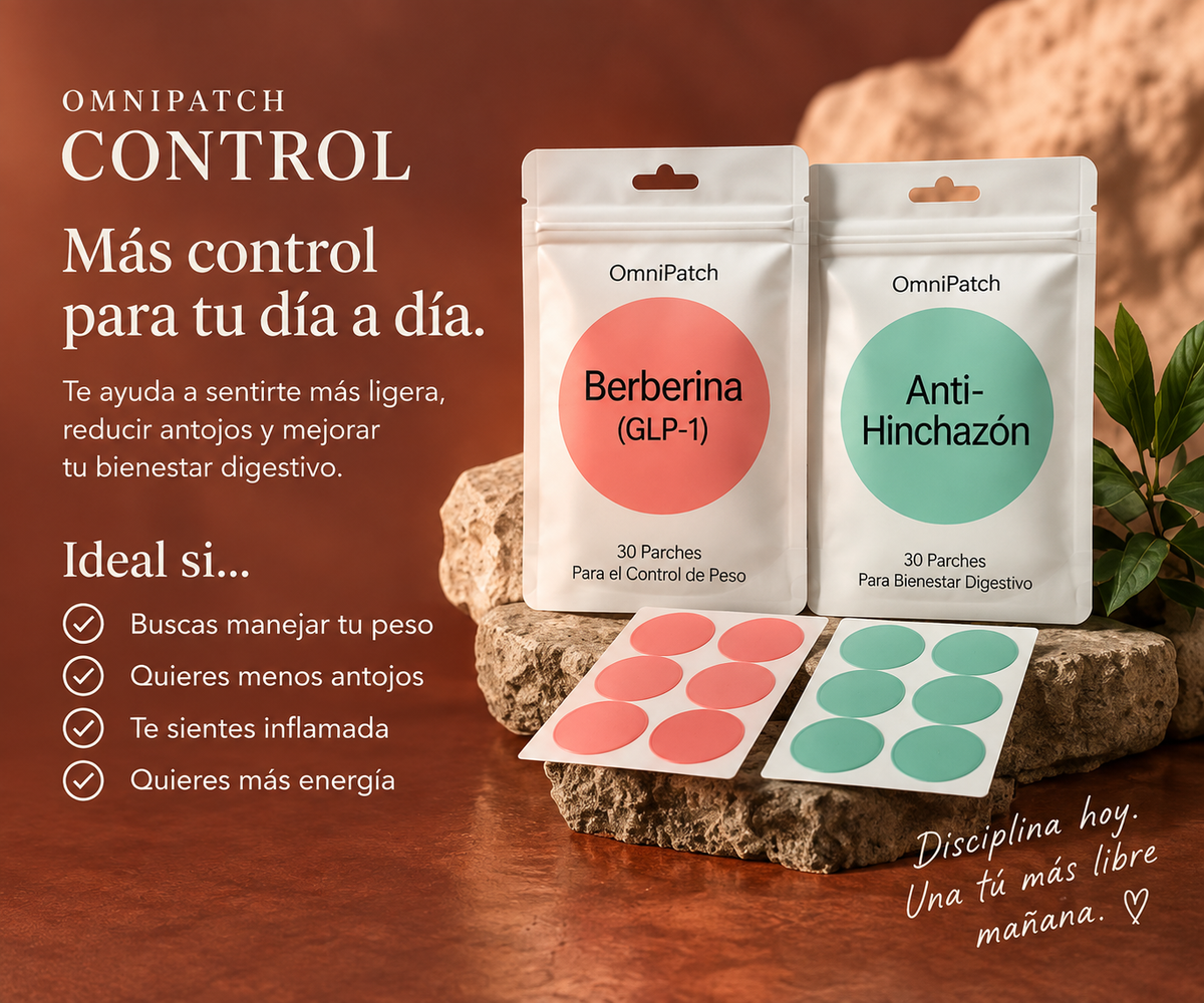 OmniPatch Control: Berberina y Anti-Hinchazón